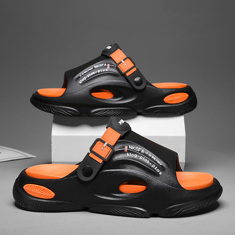 ⏰Last Day Sale 49% Rabatt🚀2025 neue rutschfeste Herrenpantoffeln für Outdoor und Sport mit doppeltem Verwendungszweck