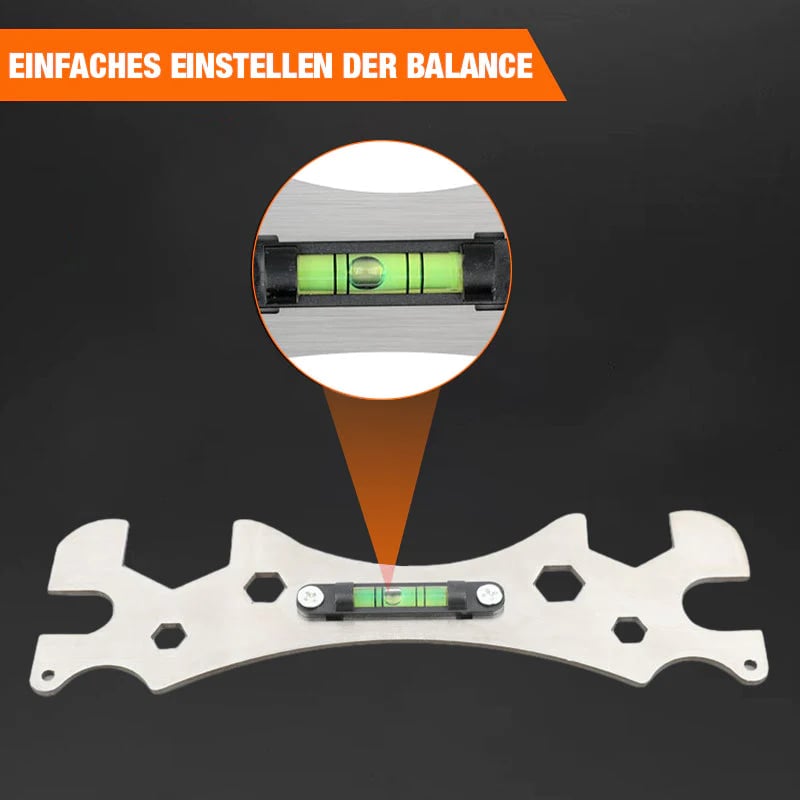 ⏳Begrenzte Zeit 50% Rabatt💥✨Das ideale Werkzeug für Ihr Badezimmer✨ Multifunktionaler Wasserwaagen-Schlüssel für das Badezimmer