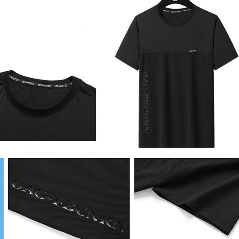 Herren-Sommer-Trainingsanzug mit Kurzarmshirt & Shorts