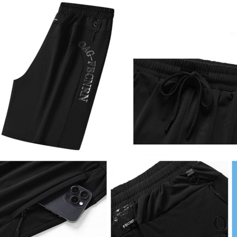 Herren-Sommer-Trainingsanzug mit Kurzarmshirt & Shorts