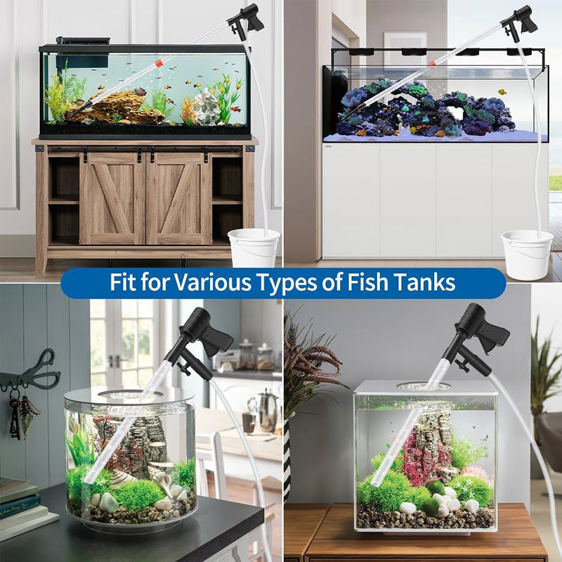 🌊Pneumatischer Aquarium-Wasserwechsler-Bausatz