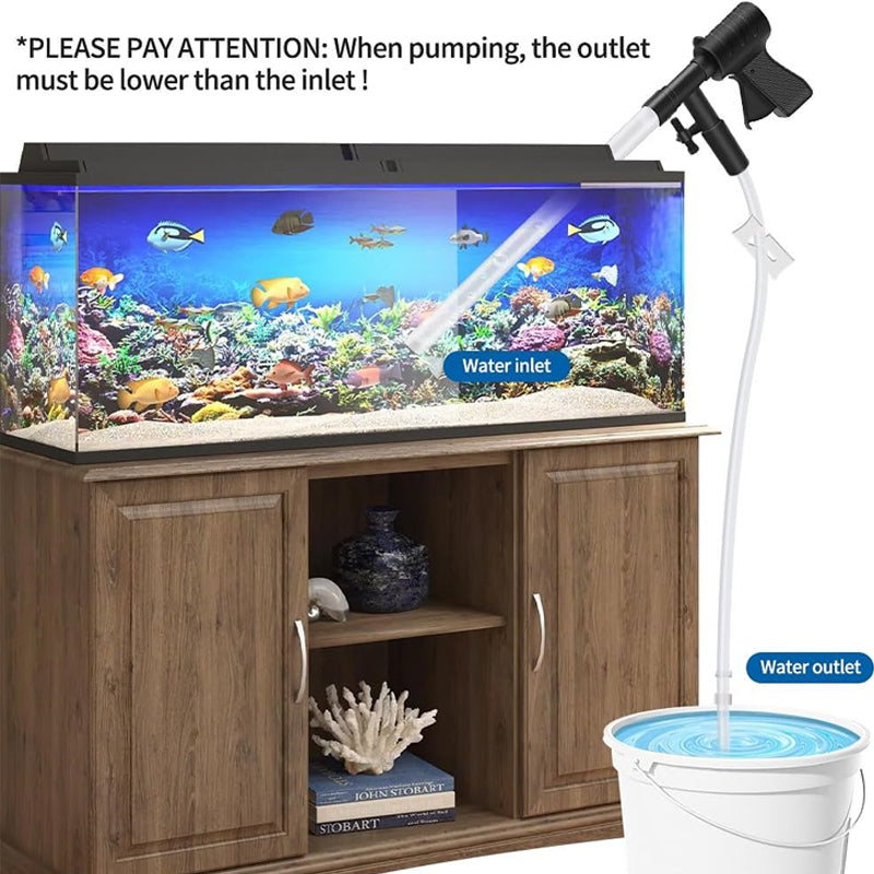 🌊Pneumatischer Aquarium-Wasserwechsler-Bausatz