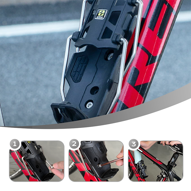 Adaptiver Flaschenhalter für Radfahrer