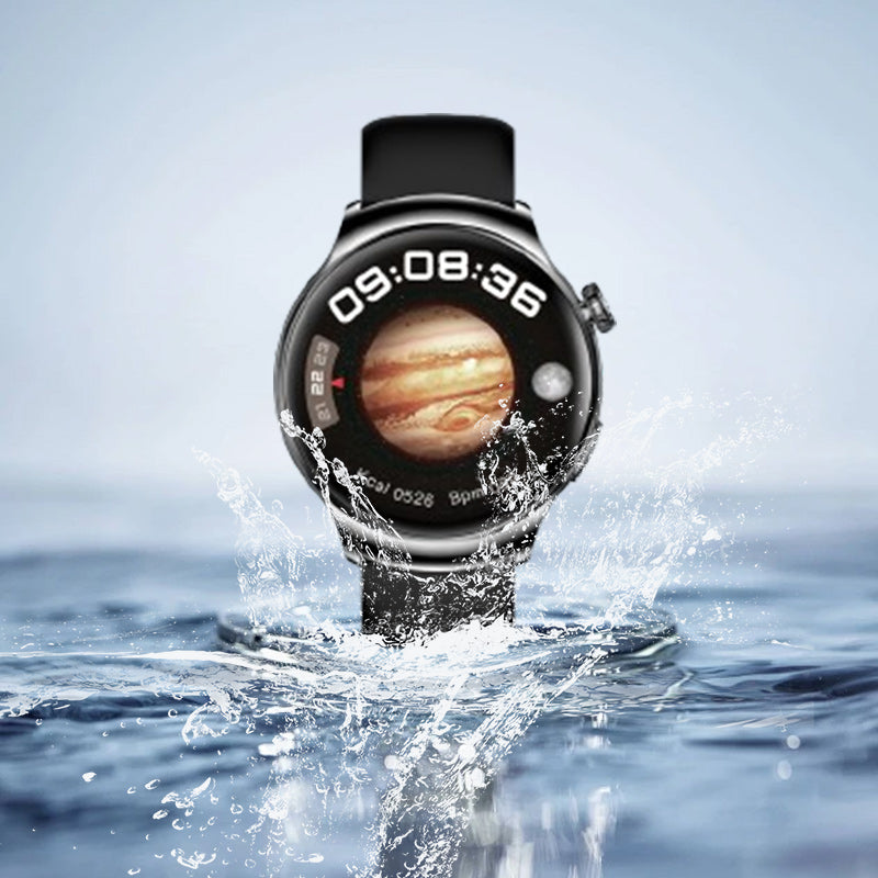 🔥Multifunktionale runde Sport-Smartwatch