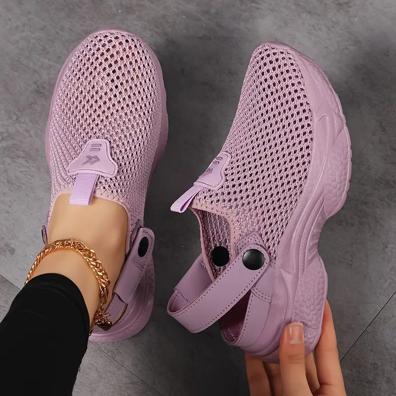 👟✨EVA-Sohlen federn jeden Schritt ab-Atmungsaktive, rutschfeste und lässige orthopädische Damen-Sneaker🚶♀️🏞️