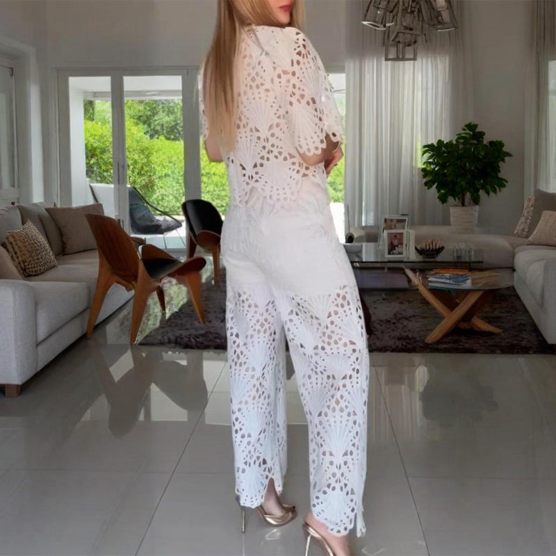 🌸 50% Rabatt auf neue Produkte 💖Zweiteilige Spitzen-Outfits für Damen