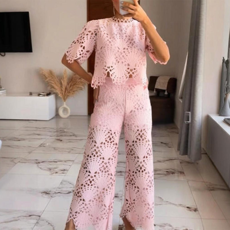 🌸 50% Rabatt auf neue Produkte 💖Zweiteilige Spitzen-Outfits für Damen