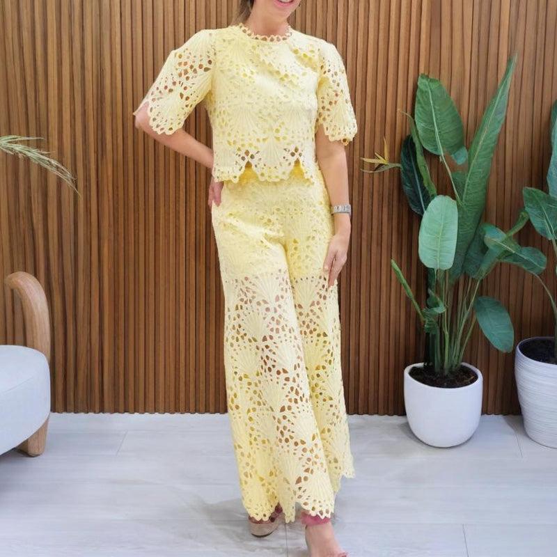🌸 50% Rabatt auf neue Produkte 💖Zweiteilige Spitzen-Outfits für Damen