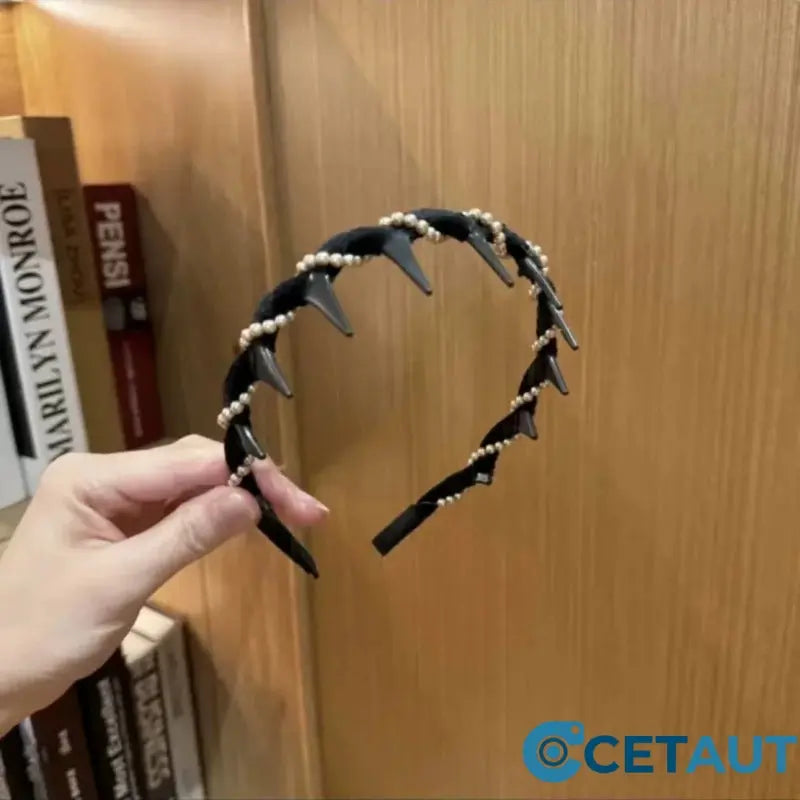 🏆✨Heißer Verkauf🔥Vintage High Cranium Artificial Pearl Hairband (64% Rabatt)