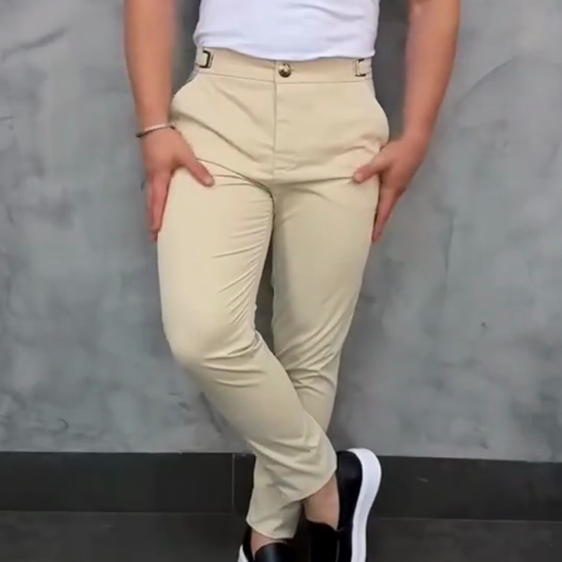 ⏳Begrenzte Zeit 50% Rabatt💥Stretchhose im Slim Fit für Herren