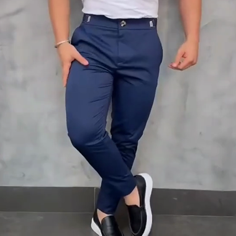 ⏳Begrenzte Zeit 50% Rabatt💥Stretchhose im Slim Fit für Herren