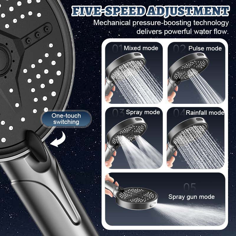 🔥 Heißer Verkauf 🔥 Multifunktionaler Hochdruck-Handbrausekopf – Jetzt 50 % Rabatt! 🚿💦
