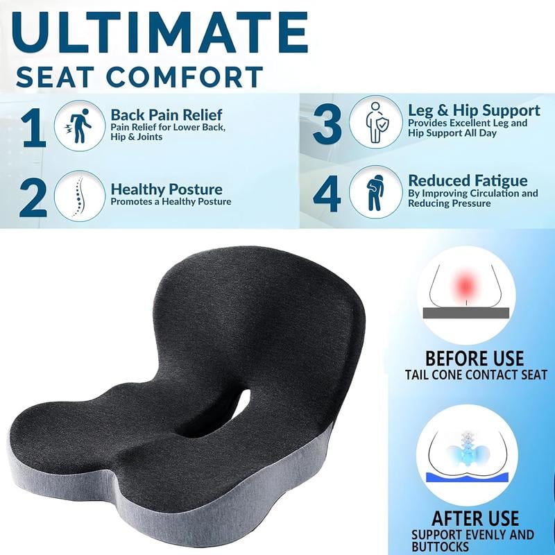 🎁Begrenzter Verkauf 50 % RABATT🎁Rutschfester Memory Foam-Sitz