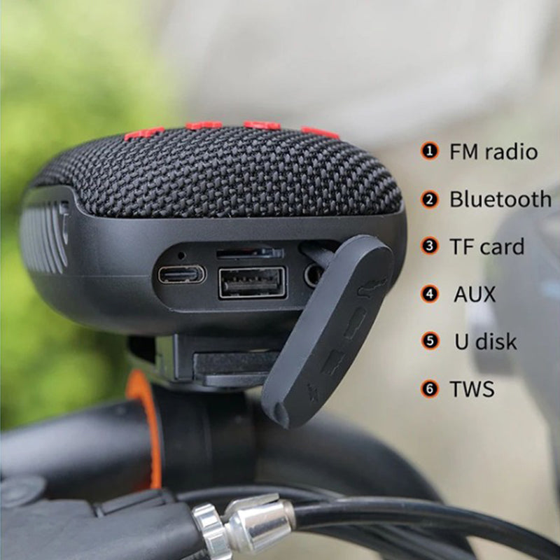 🔥Heiße neue Produkte🔥Wasserdichter Bluetooth-Lautsprecher für Fahrräder mit Halterung