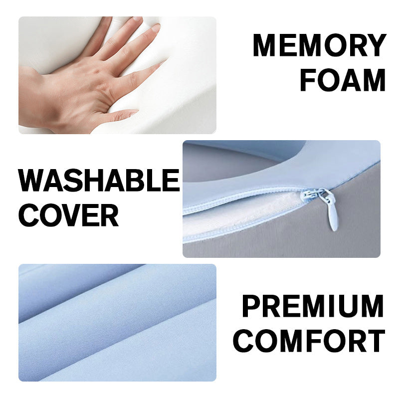 🔥Letzter Tag Sonderangebot: 50 % Rabatt🔥Memory Foam U-förmiges Reisekissen für den Nacken💤