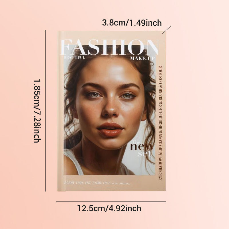 ⏳Zeitlich begrenztes Sonderangebot⏰5-lagige Make-up-Palette im Buchformat mit 67 professionellen Farbtönen🎨