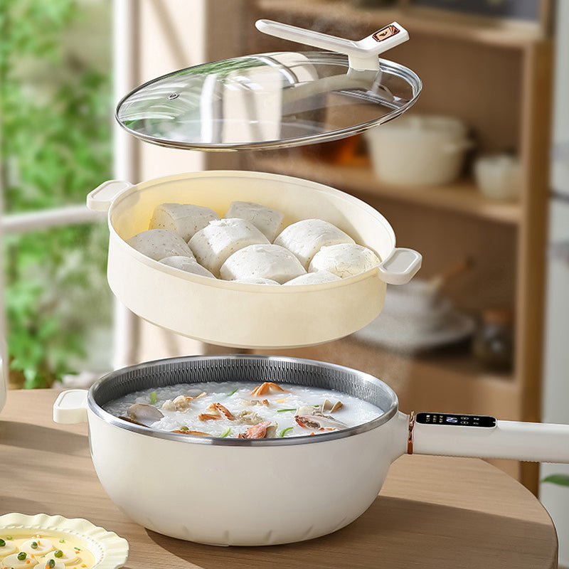 Elektrischer Wok mit Antihaftbeschichtung zum Kochen