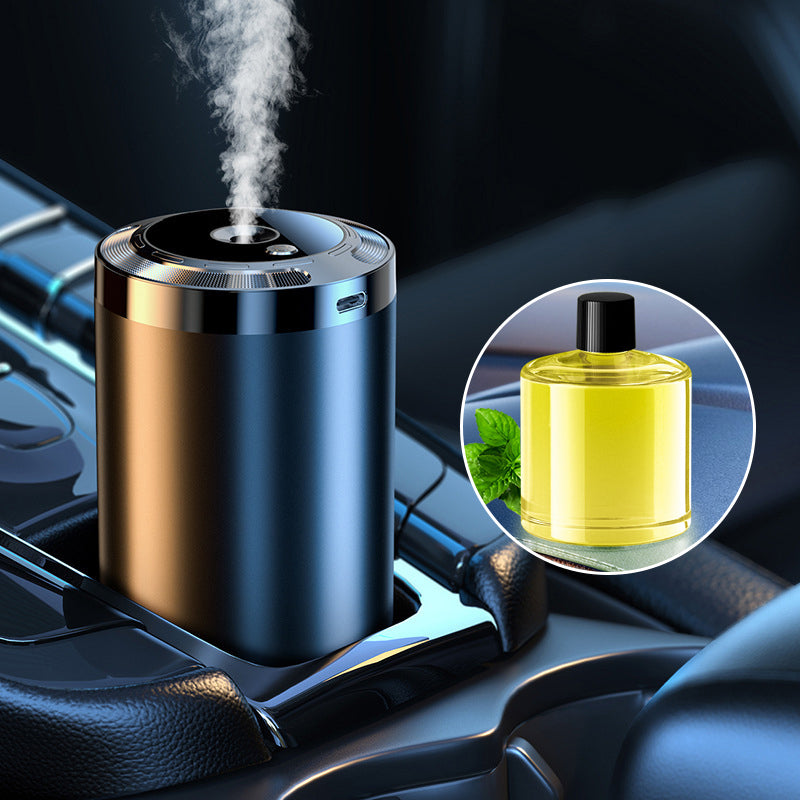 🚘 Auto-Diffusor mit Automatikstart & LED-Beleuchtung – 5x stärkerer Duft, 100% natürliche Öle, passt in jedes Fahrzeug!