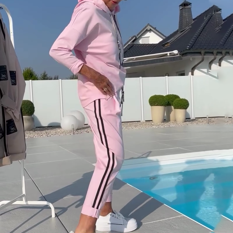 🎊2025 Neue Produkte👗🌟Damen Hoodie & Jogger-Hose 2-teiliges Casual-Set 🌟