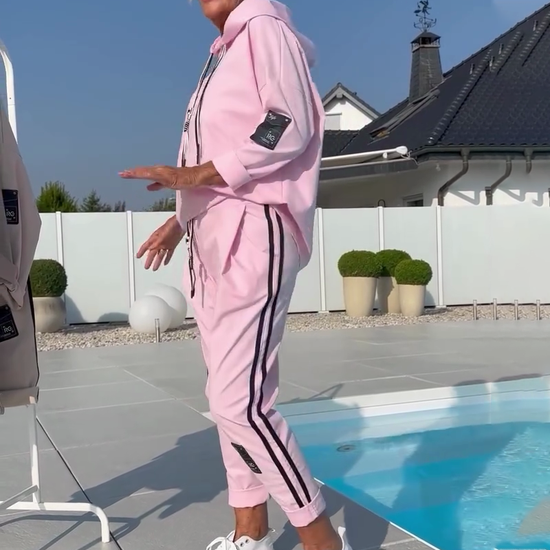 🎊2025 Neue Produkte👗🌟Damen Hoodie & Jogger-Hose 2-teiliges Casual-Set 🌟