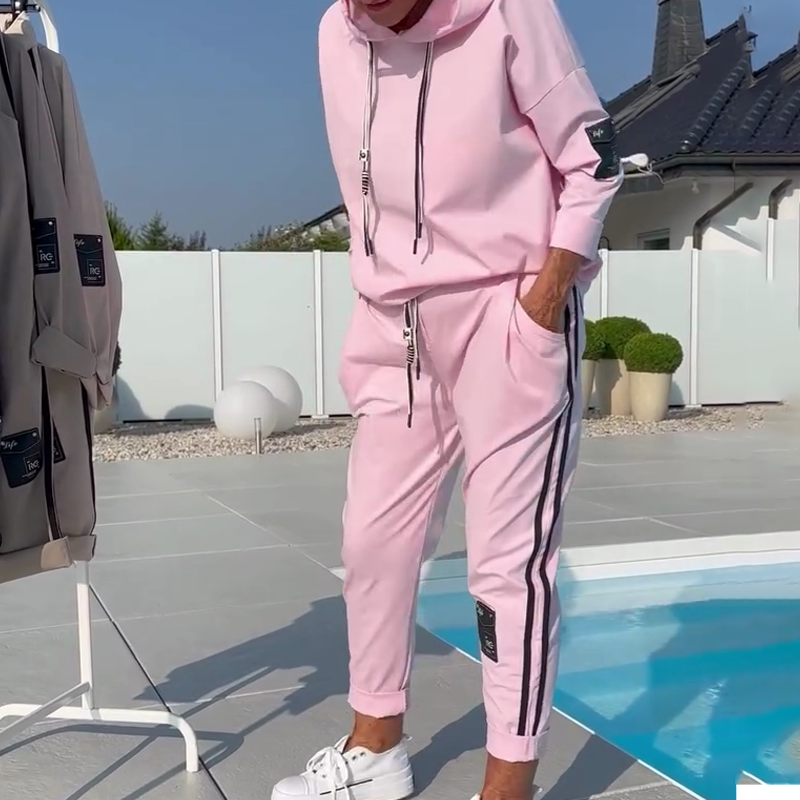 🎊2025 Neue Produkte👗🌟Damen Hoodie & Jogger-Hose 2-teiliges Casual-Set 🌟