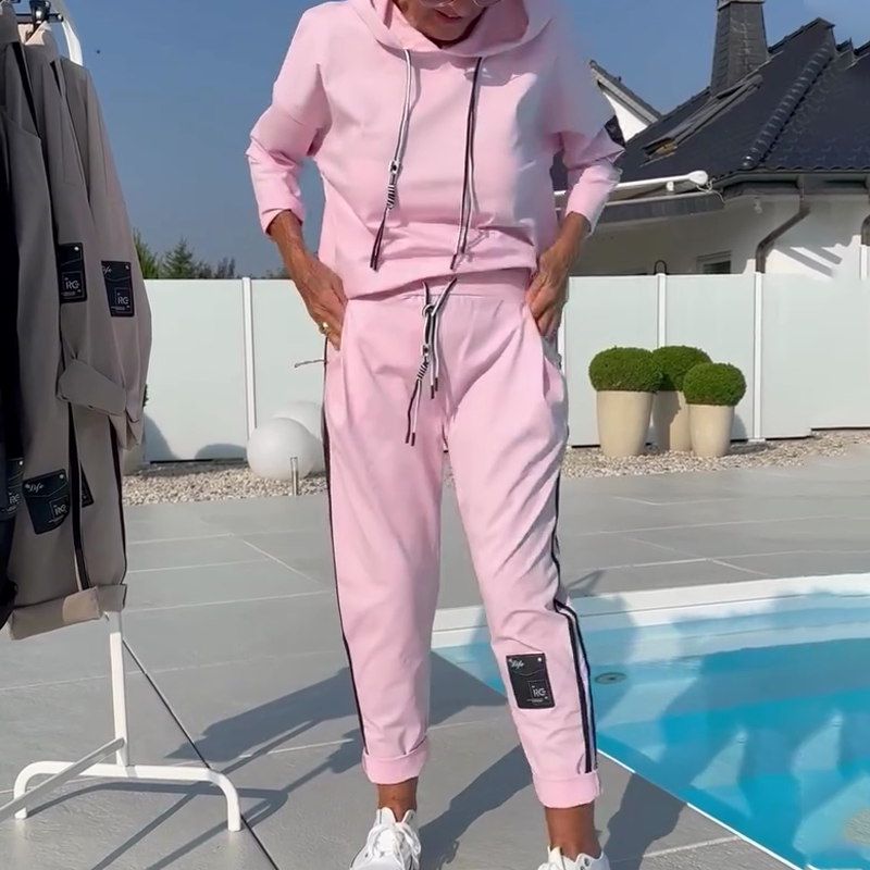 🎊2025 Neue Produkte👗🌟Damen Hoodie & Jogger-Hose 2-teiliges Casual-Set 🌟