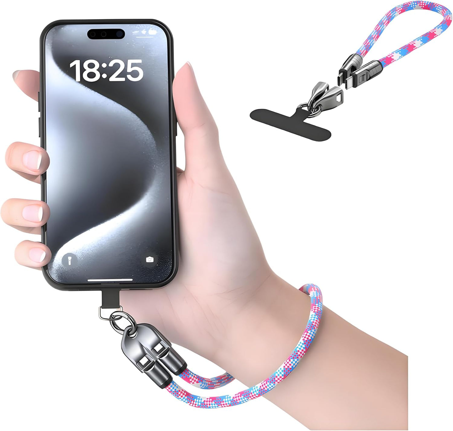 💥2-in-1-Handy-Lanyard-Schnellladedatenkabel