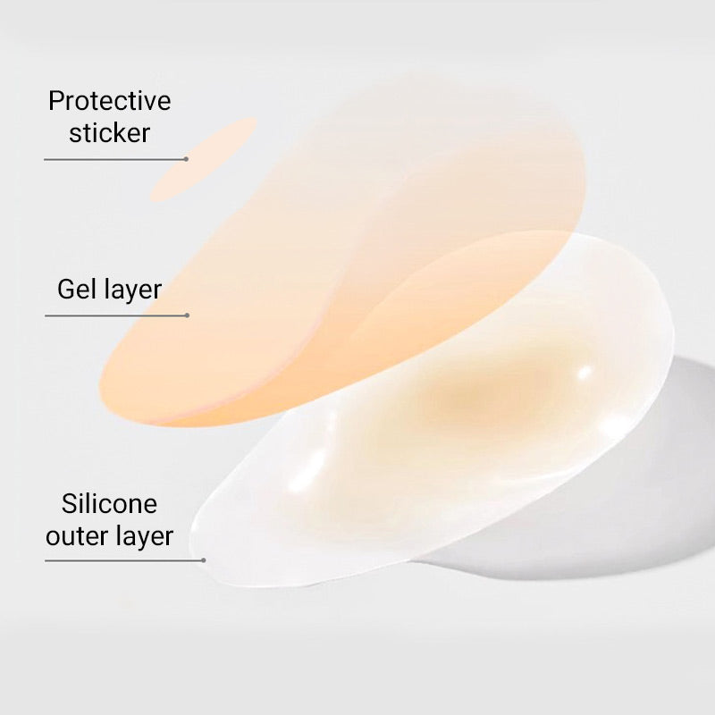 Unsichtbare Nippelpads mit Lifting-Effekt