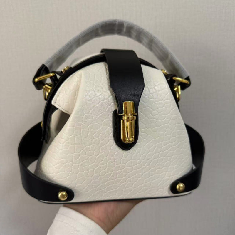 Stilvolle Tasche mit Farbblock-Design