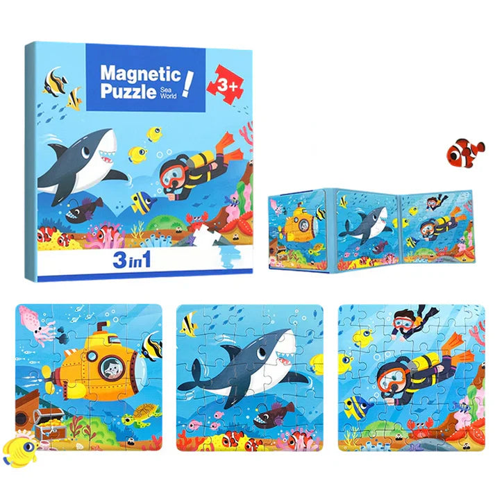 Magnetpuzzles für Kinder🎉 Perfekt für kleine Entdecker. 🌈✨