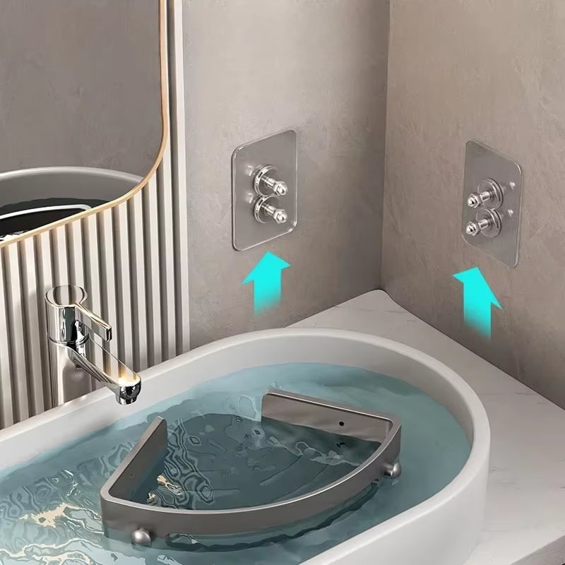 đDreieckiges Badezimmerregal â ein Duschregal, das tatsĂ€chlich an seinem Platz BLEIBT und wunderschön aussieht!