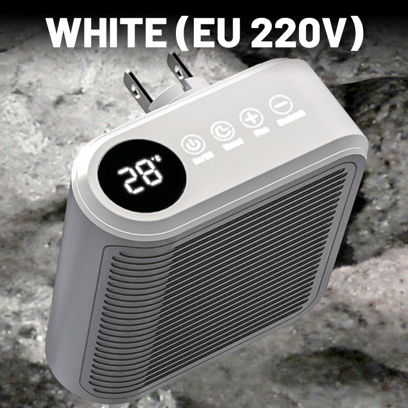 800-W-Wandheizgerät mit einstellbarem Thermostat und Zeitschaltuhr