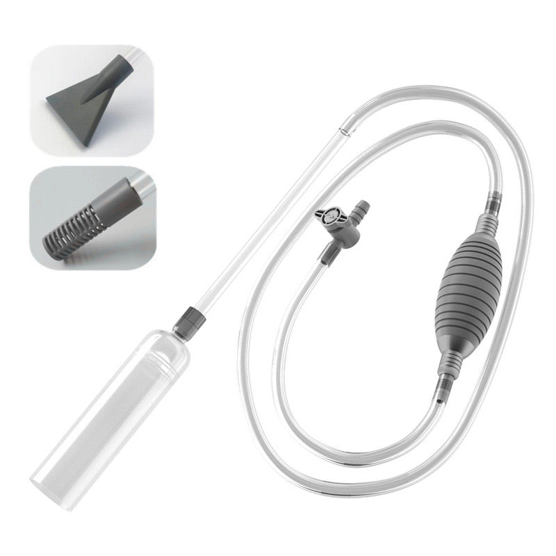 Siphon-Bodenreiniger für Aquarien