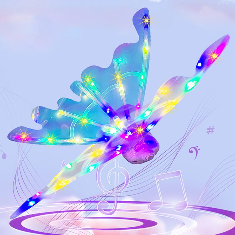 🎄 Weihnachts-Hot Sale 2025 🎁 Aufladbare elektrische Feenflügel mit LED-Lichtern und Musik 🧚♀️