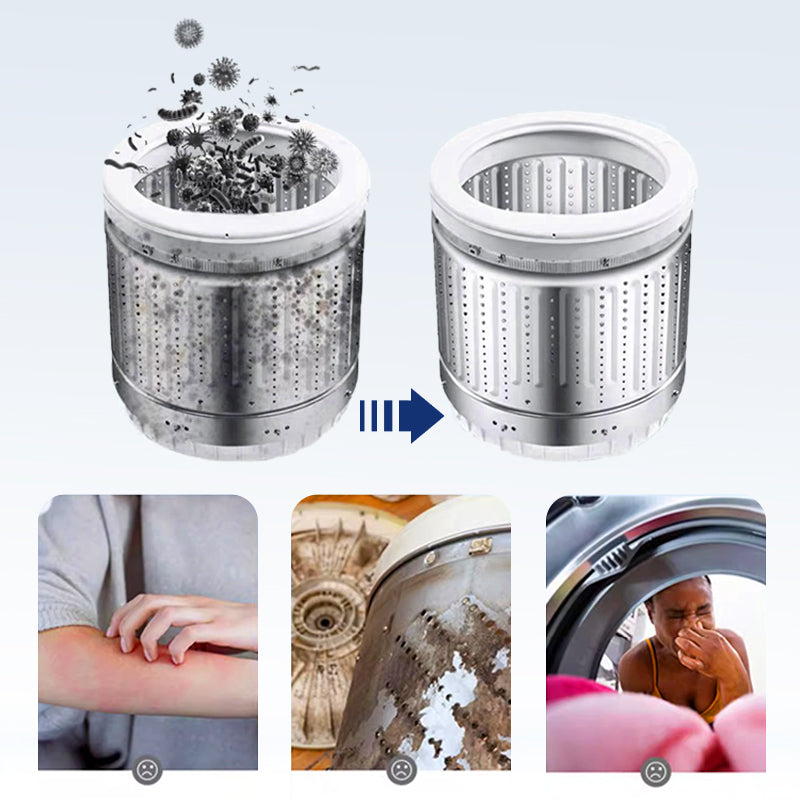 Wirksame, sichere Waschmaschinenreiniger-Tabletten