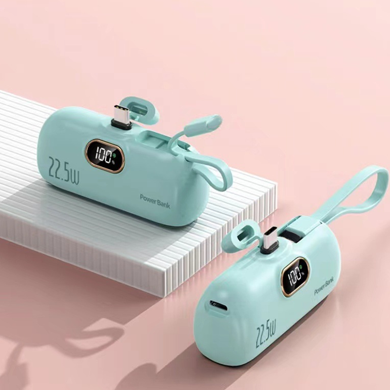 đ„Mini-tragbares LadegerĂ€t Power Bank mit 5000 mAh fĂŒr Mobiltelefone