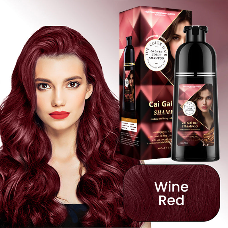 đ JETZT 50 % RABATT!âš Sofortige HaarfĂ€rbeshampoo mit KrĂ€uterextrakten fĂŒr MĂ€nner & Frauen