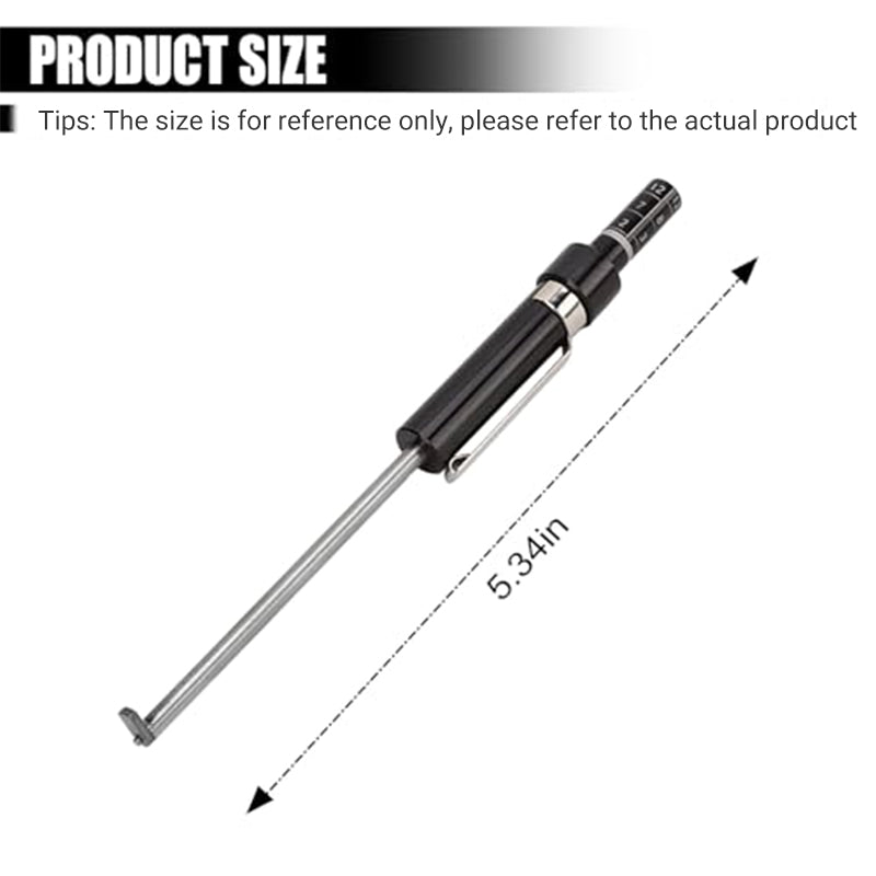 🔧 KAUFEN SIE 2 UND ERHALTEN SIE 1 GRATIS! 🎉 Bremsbelag-Dickenmessgerät – Präzise Messung, langlebig und leicht ablesbar 📏