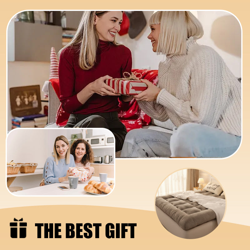 🛏️ 50% RABATT! 🇯🇵 Japanische Tatami-Matratze – Ultraweiches Lammveloursleder – Druckentlastend, Atmungsaktiv & Faltbar ✨