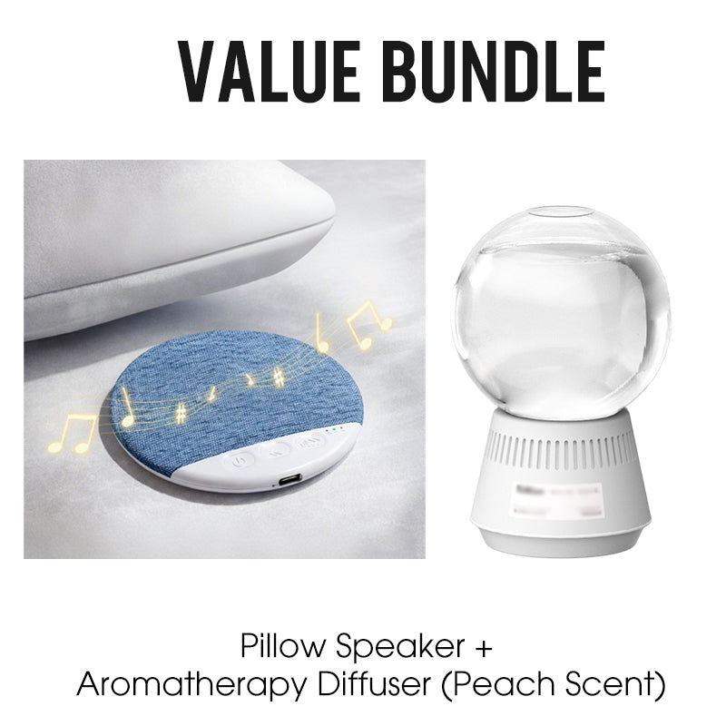 🛏️ 50% RABATT! 🔊 Kopfkissen-Lautsprecher zum Schlafen – Privataudio, Schlankes 12mm Design & 7 Tage Akkulaufzeit 💤