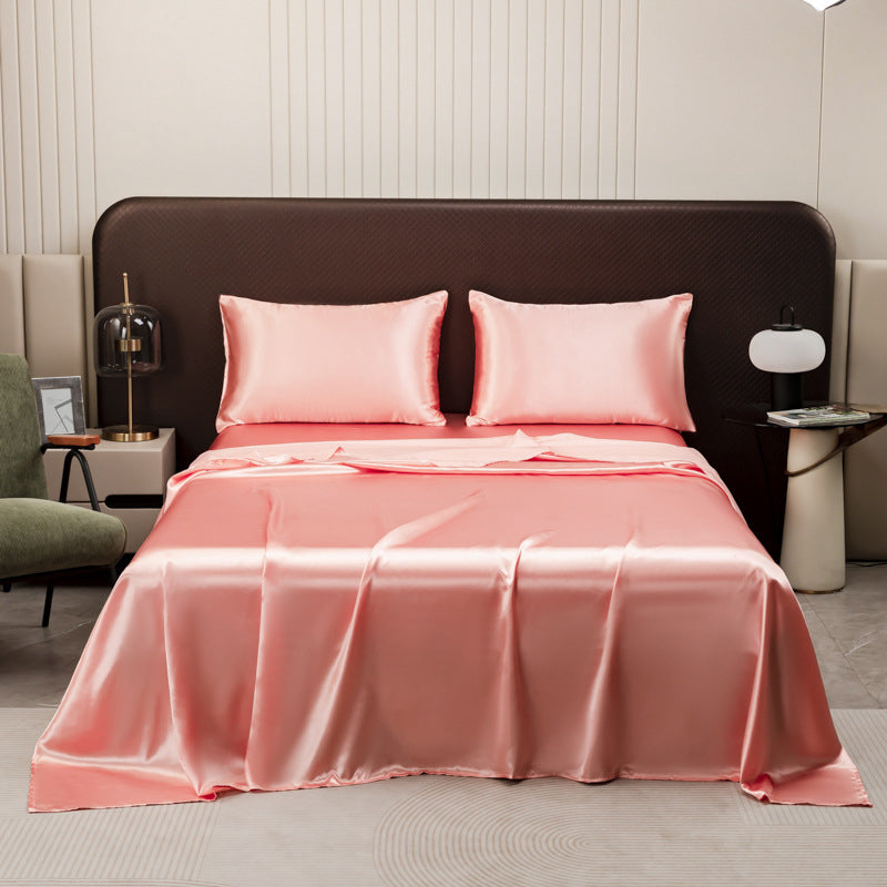 💎 50% RABATT! 💎 Unifarbenes Satin-Spannbettlaken – Haar- & hautfreundlich, Temperaturregulierend & Maschinenwaschbar 🛏️✨