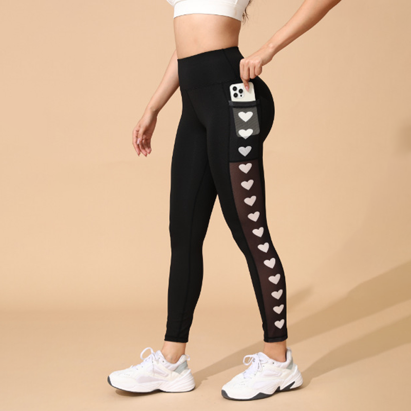 🩲 50% RABATT! 🧘 Damen-Mesh-High-Waist-Yogahose mit Taschen – Atmungsaktive Mesh-Panels, Bleibt Kühl & Perfekt für Intensive Workouts 🌸