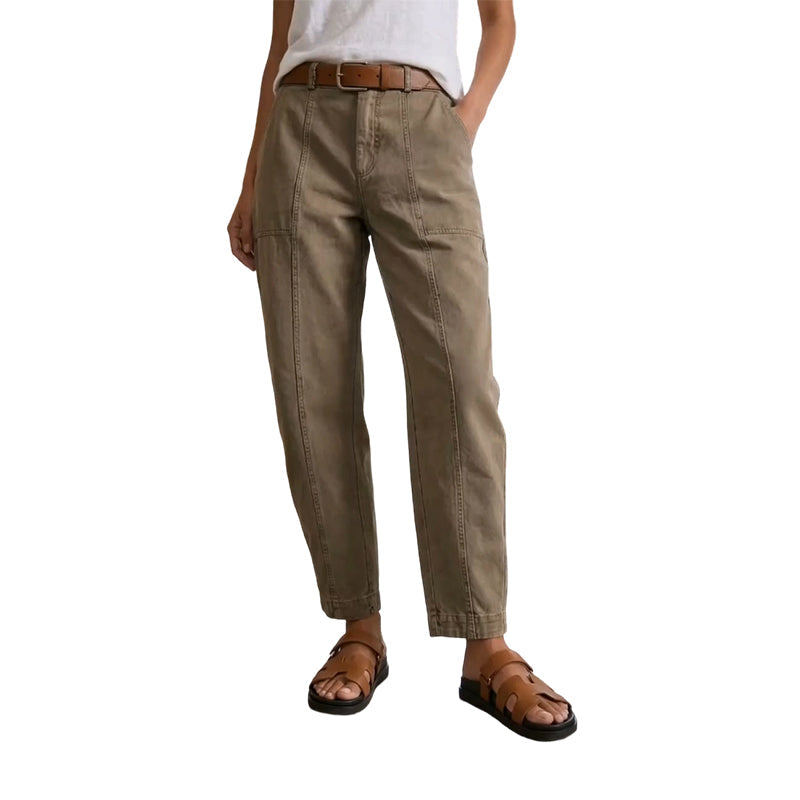 ✨ High-Waist Utility-Hose für Damen ✨ Schmal zulaufend & Modern geschnitten 🩳 Trendig & Bequem!