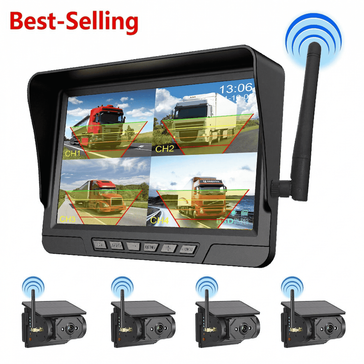 🔥🎁New 50% DISCOUNT🔥Wireless rear camera system in 1080p H