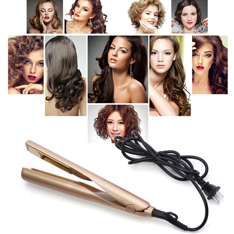 Glätteisen Locken und Glätten Haarglätter