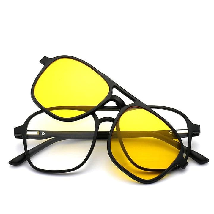 ✨Beschränktes Angebot✨ Auswechselbare Gläser 6 -in -1 Sonnenbrillen-Set