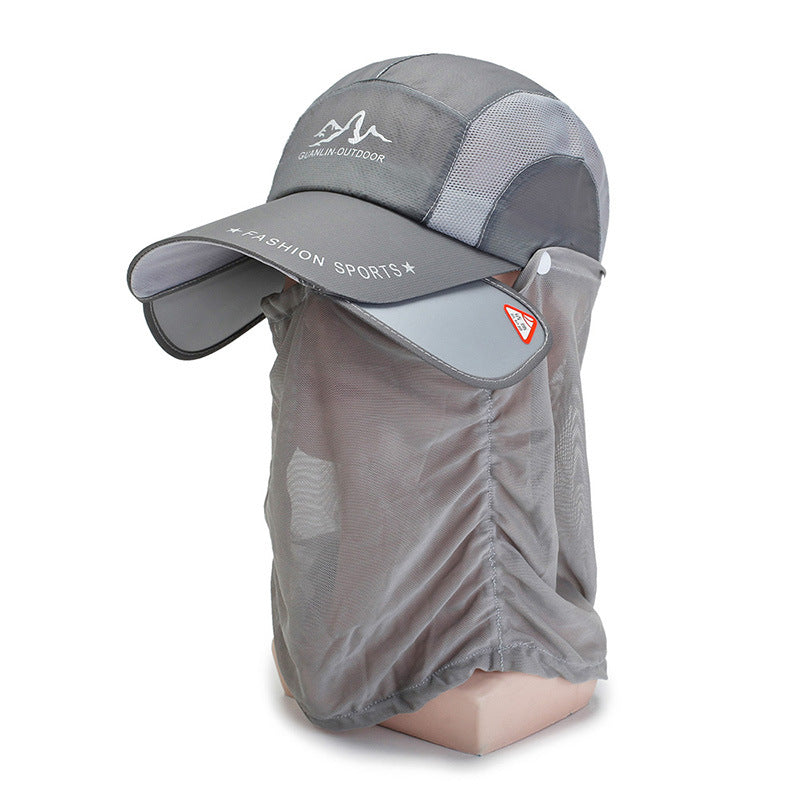 HOT SALE!Retractable Krempe Outdoor/Fischen/Reiten/Klettern Sonnenschutz Hut