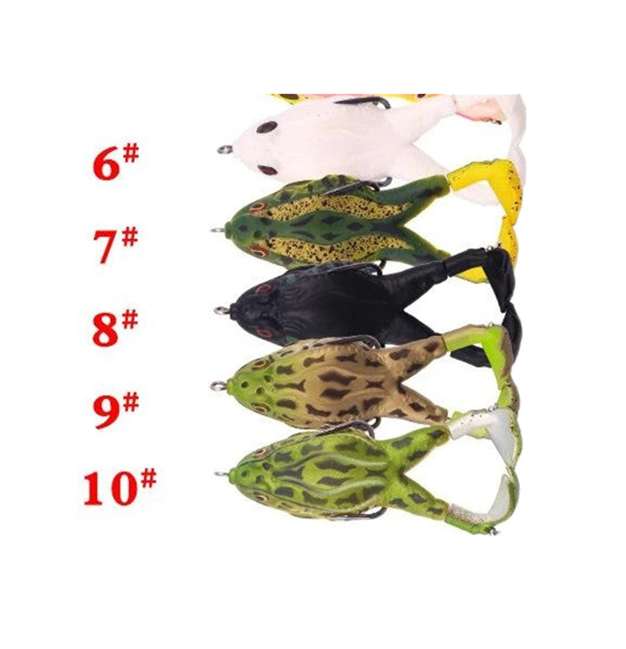 Doppelter Propellerfrosch Weichköder