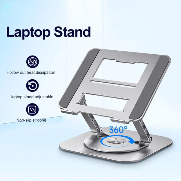 SAVE 49% OFF!!!Laptop-Ständer Aluminium-Legierung drehbare Halterung