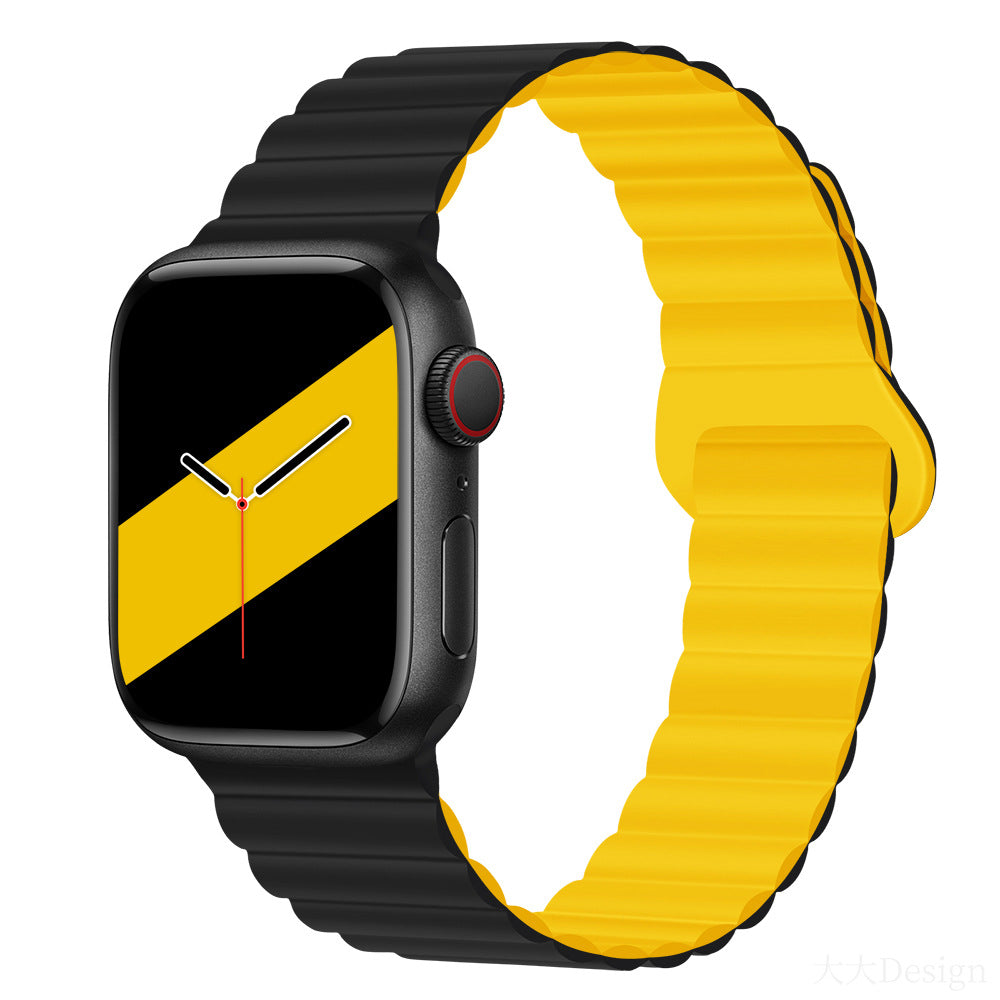 Anwendbar für Apple iwatch( Alle Serien) Zweiseitiges Magnetarmband
